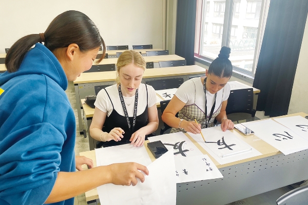 英語の授業風景