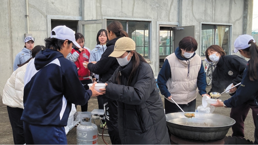 スポーツクラブ合宿帯同
