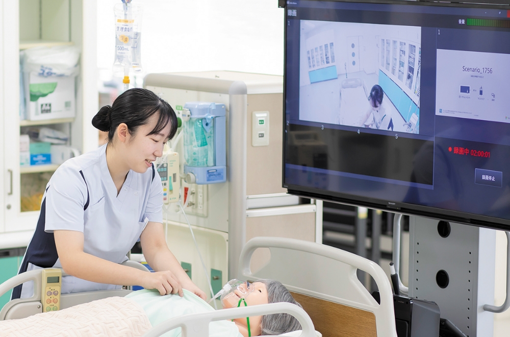 医療実習の様子